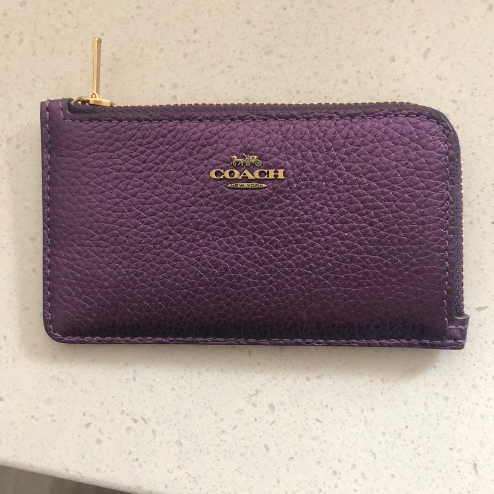 COPY - Coach card case with zipper